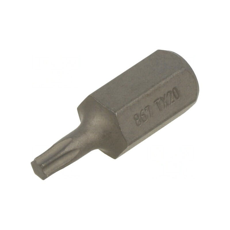 Capăt șurubelniță Torx TX20 30mm | Electronic-mag.ro | Componente Electronice