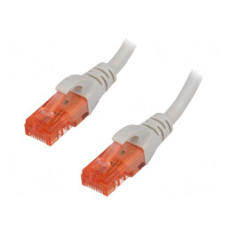 Patch Cord UTP Cat6 5m Gri | Electronic-mag.ro | Componente Electronice