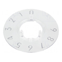Disc Policarbonat Transparent 40mm | Electronic-mag.ro | Componente Electronice