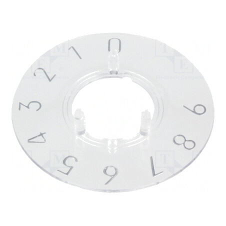 Disc Policarbonat Transparent 40mm | Electronic-mag.ro | Componente Electronice