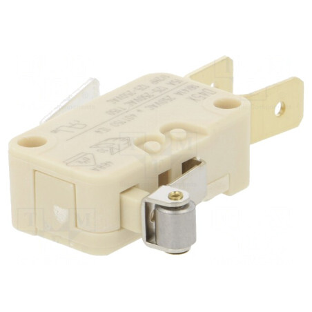 Microîntrerupător cu Manetă și Rolă 16A/250V | Electronic-mag.ro | Componente Electronice