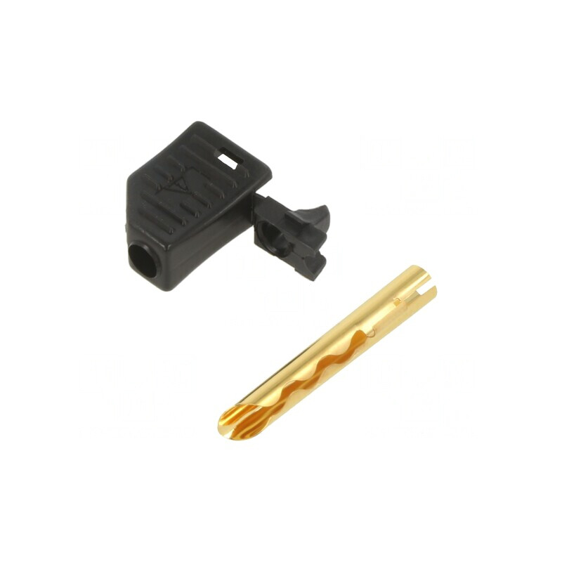 Mufă Banană 4mm Neagră Aurită 19A | Electronic-mag.ro | Componente Electronice Mufă Banană 4mm Neagră Aurită 19A | Electronic-mag.ro | Componente Electronice