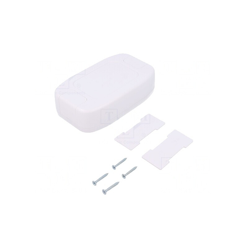 Carcasă Universală ABS Albă 75,2mm x 125,1mm x 33mm | Electronic-mag.ro | Componente Electronice