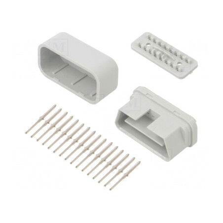 Carcasă OBD ABS Gri Deschis 48.3mm x 18mm x 24.7mm | Electronic-mag.ro | Componente Electronice