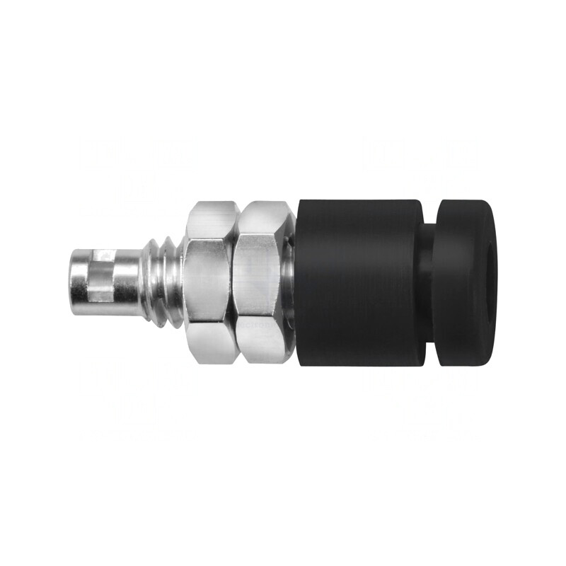 Soclu banană negru 2mm 10A cu izolație | Electronic-mag.ro | Componente Electronice Soclu banană negru 2mm 10A cu izolație | Electronic-mag.ro | Componente Electronice