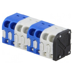 Regletă de Conexiuni PCB 45° 3,5mm 8 Piste 5A | Electronic-mag.ro | Componente Electronice