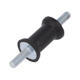 Atenuator de Vibrații M6 20mm Guma 30mm | Electronic-mag.ro | Componente Electronice