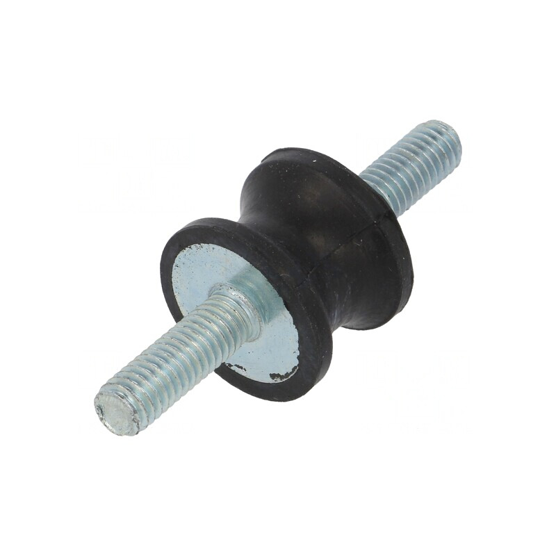 Atenuator de Vibrații M6 20mmx15mm Guma | Electronic-mag.ro | Componente Electronice