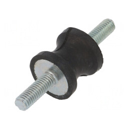 Atenuator de Vibrații M6 20mm Guma | Electronic-mag.ro | Componente Electronice
