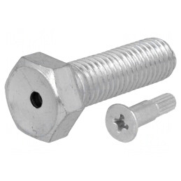 Ştift M12 Oțel Zinc 40mm | Electronic-mag.ro | Componente Electronice