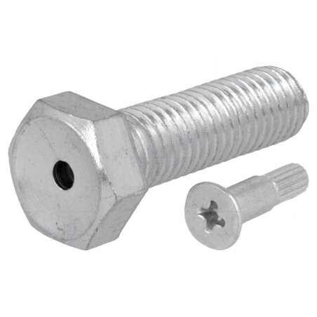 Ştift M12 Oțel Zinc 40mm | Electronic-mag.ro | Componente Electronice