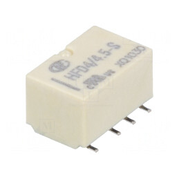 Releu Electromagnetic DPDT 4,5VDC 2A 0,5A/125VAC | Electronic-mag.ro | Componente Electronice
