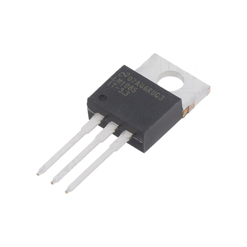 Stabilizator de Tensiune LDO 3,3V 3A TO220-3 | Electronic-mag.ro | Componente Electronice
