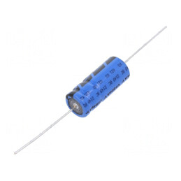 Condensator electrolitic THT 220uF 63V Ø10x25mm | Electronic-mag.ro | Componente Electronice