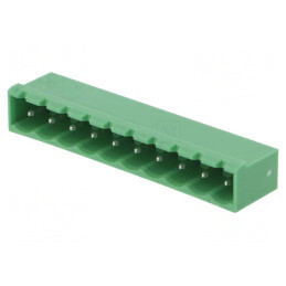 Regletă de Conexiuni Deconectabilă 5mm 10 Piste Drept Soclu | Electronic-mag.ro | Componente Electronice