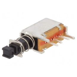 Comutator Apăsare SPDT 0,2A 30VDC ON-ON | Electronic-mag.ro | Componente Electronice