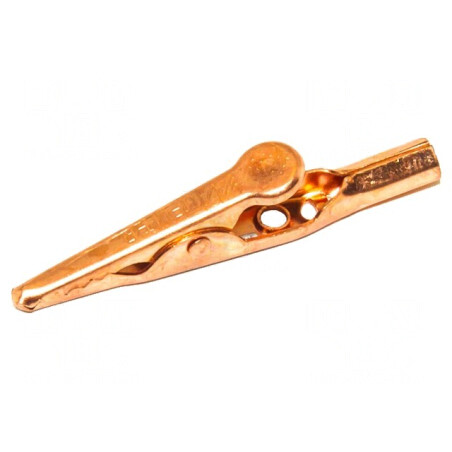 Bornă crocodil 10A 7.9mm | Electronic-mag.ro | Componente Electronice