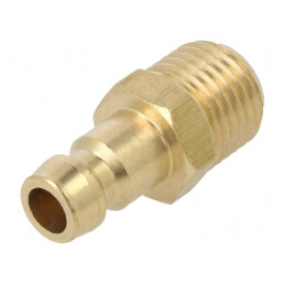 Conector Ștuț 10bar Alamă 5,5mm FPM | Electronic-mag.ro | Componente Electronice