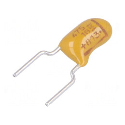 Condensator Tantal 4.7uF 16V THT | Electronic-mag.ro | Componente Electronice