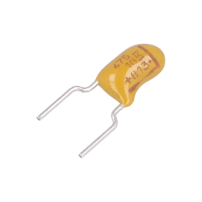 Condensator Tantal 4.7uF 16V THT | Electronic-mag.ro | Componente Electronice