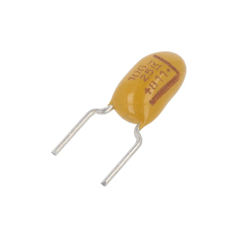 Condensator Tantal 10uF 25VDC THT | Electronic-mag.ro | Componente Electronice