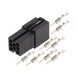 Kit Soclu Mini ISO 8 PIN | Electronic-mag.ro | Componente Electronice