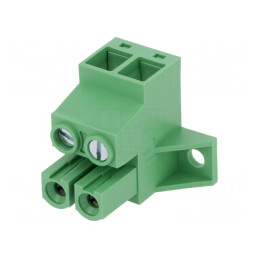 Regletă de Conexiuni Deconectabilă 2 Piste 10,16mm Soclu | Electronic-mag.ro | Componente Electronice