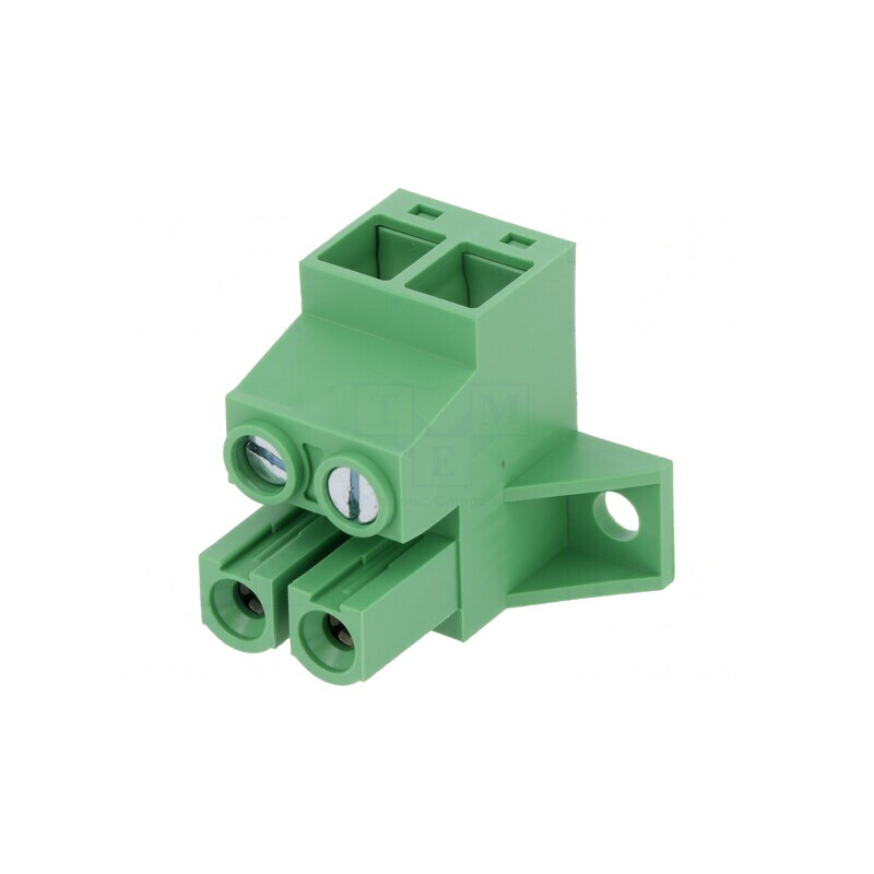 Regletă de Conexiuni Deconectabilă 2 Piste 10,16mm Soclu | Electronic-mag.ro | Componente Electronice