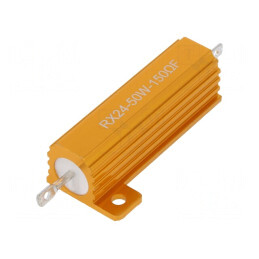 Rezistor Bobinat cu Radiator 150Ω 50W ±1% 50ppm/°C | Electronic-mag.ro | Componente Electronice