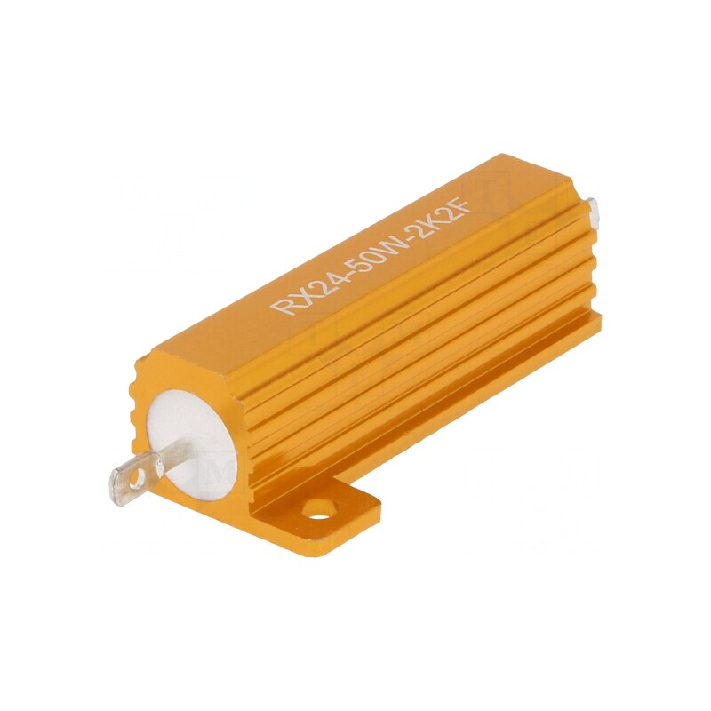 Rezistor Bobinat cu Radiator 2.2kΩ 50W ±1% | Electronic-mag.ro | Componente Electronice