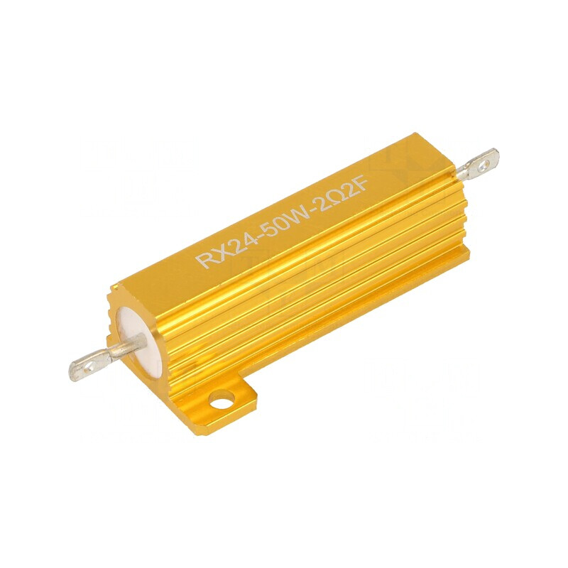 Rezistor Bobinat cu Radiator 2,2Ω 50W ±1% | Electronic-mag.ro | Componente Electronice Rezistor Bobinat cu Radiator 2,2Ω 50W ±1% | Electronic-mag.ro | Componente Electronice