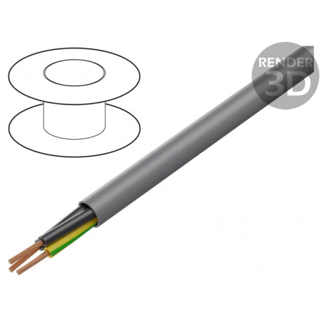 Cablu ÖLFLEX® 140 neecranat 300V/500V Cu gri | Electronic-mag.ro | Componente Electronice