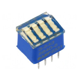 Comutator DIP-SWITCH ON-OFF 2 Pini SPST 1A/40VDC | Electronic-mag.ro | Componente Electronice