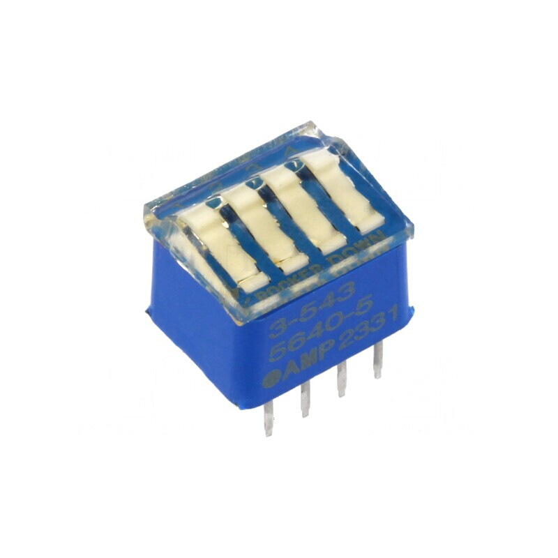 Comutator DIP-SWITCH ON-OFF 2 Pini SPST 1A/40VDC | Electronic-mag.ro | Componente Electronice