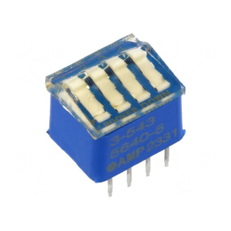 Comutator DIP-SWITCH ON-OFF 2 Pini SPST 1A/40VDC | Electronic-mag.ro | Componente Electronice