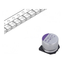 Condensator polimeric 39uF 63V SMD | Electronic-mag.ro | Componente Electronice