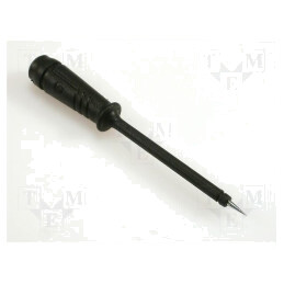 Terminal de Măsurare Neagră 2mm 60VDC 50mΩ | Electronic-mag.ro | Componente Electronice