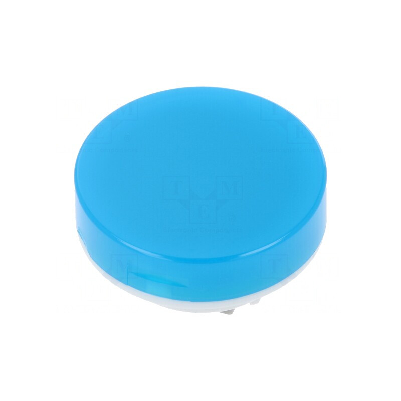 Capison Albastru-Alb Ø19x9mm Seria LB | Electronic-mag.ro | Componente Electronice