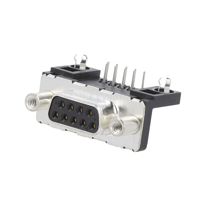 Conector D-Sub 9 Pin Soclu Mamă Panou 90° 5A | Electronic-mag.ro | Componente Electronice