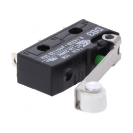 Microîntrerupător SNAP ACTION cu rolă 0,1A 250VAC 80VDC | Electronic-mag.ro | Componente Electronice