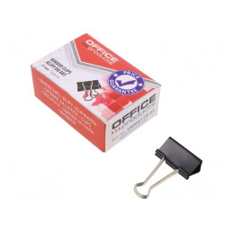 Clipsuri de birou 41mm set 12 buc. | Electronic-mag.ro | Componente Electronice