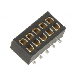 Conector Femelă Vertical SMT 5 poziții DIL | Electronic-mag.ro | Componente Electronice