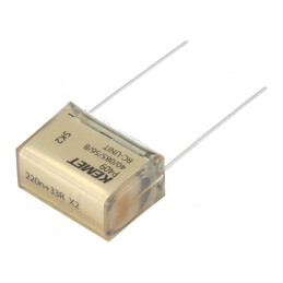 Condensator de Hârtie X2 220nF 275VAC 20,3mm THT | Electronic-mag.ro | Componente Electronice