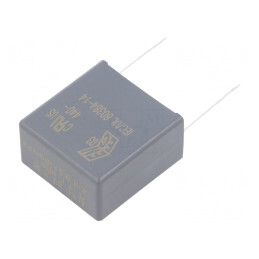 Condensator cu polipropilenă 1uF THT ±10% | Electronic-mag.ro | Componente Electronice