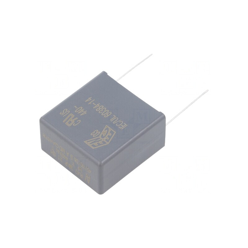 Condensator cu polipropilenă 1uF THT ±10% | Electronic-mag.ro | Componente Electronice