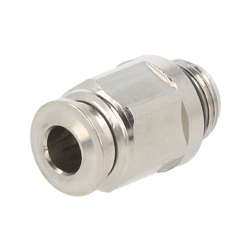 Racord push-in alamă nichelată 1/8" 0,99-20bar | Electronic-mag.ro | Componente Electronice
