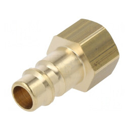 Conector rapid alamă 33mm G 1/4 1000l/min | Electronic-mag.ro | Componente Electronice