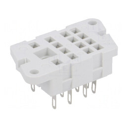 Stativ PIN 14 6A 250VAC Panou Lipit Serie R4 R4N | Electronic-mag.ro | Componente Electronice