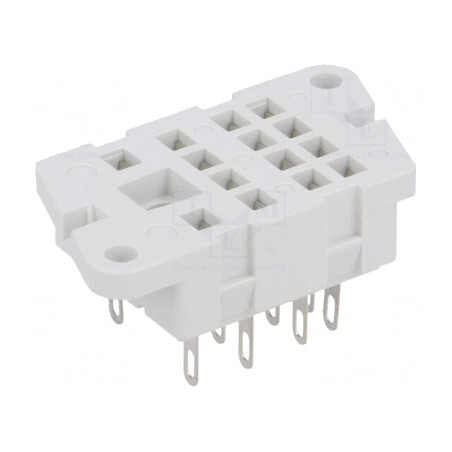 Stativ PIN 14 6A 250VAC Panou Lipit Serie R4 R4N | Electronic-mag.ro | Componente Electronice