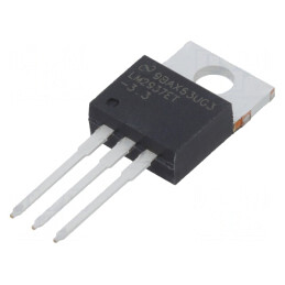 Stabilizator de Tensiune LDO 3.3V 0.5A TO220-3 | Electronic-mag.ro | Componente Electronice